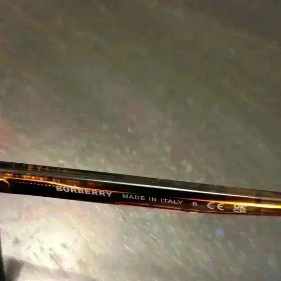 Burberry Tamzin 4363 Top Check Striped  Brown Gradient Sunglasses - New - Picture 7 of 9